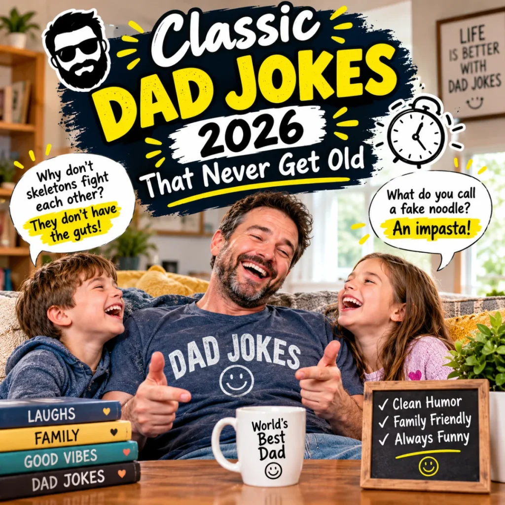 Classic Dad Jokes 2026 That Never Get Old