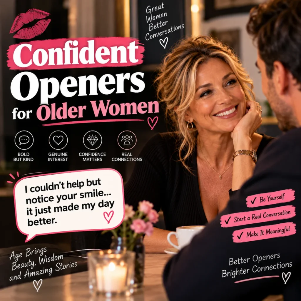Confident Openers for Older Women