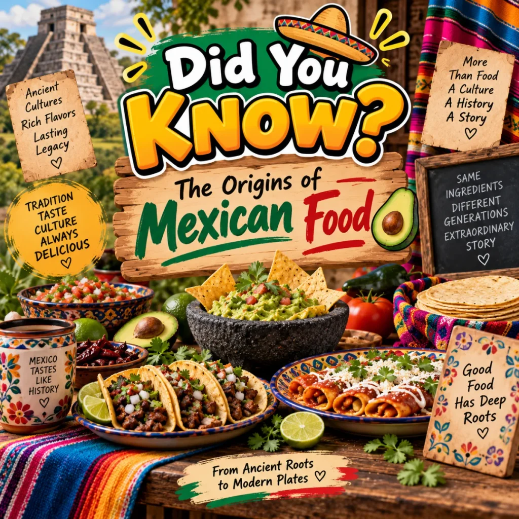 Did You Know The Origins of Mexican Food