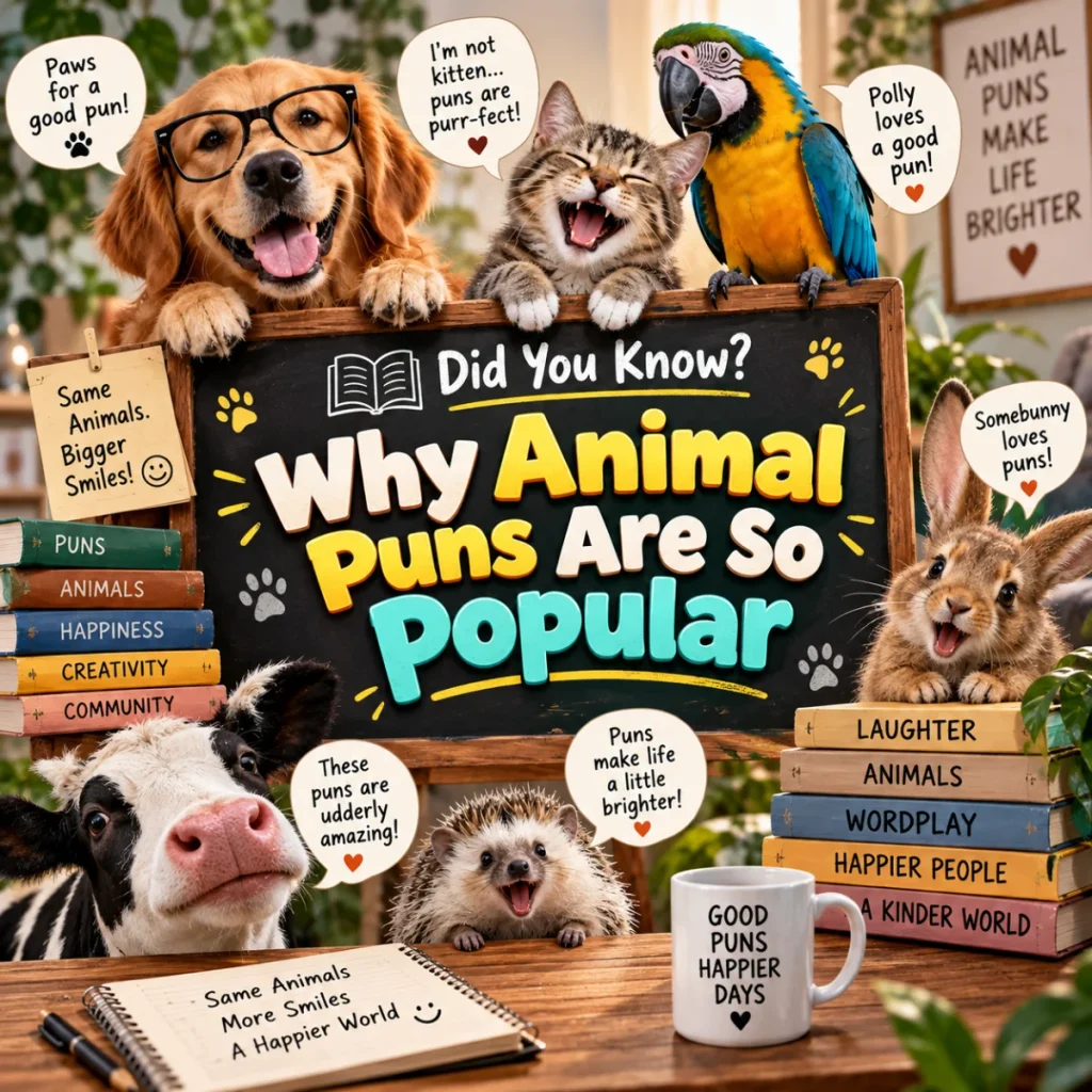 Did You Know Why Animal Puns Are So Popular