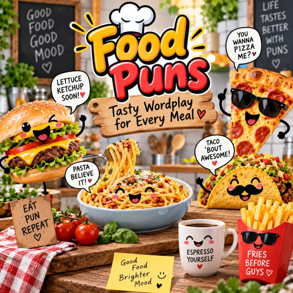Food Puns Tasty Wordplay for Every Meal