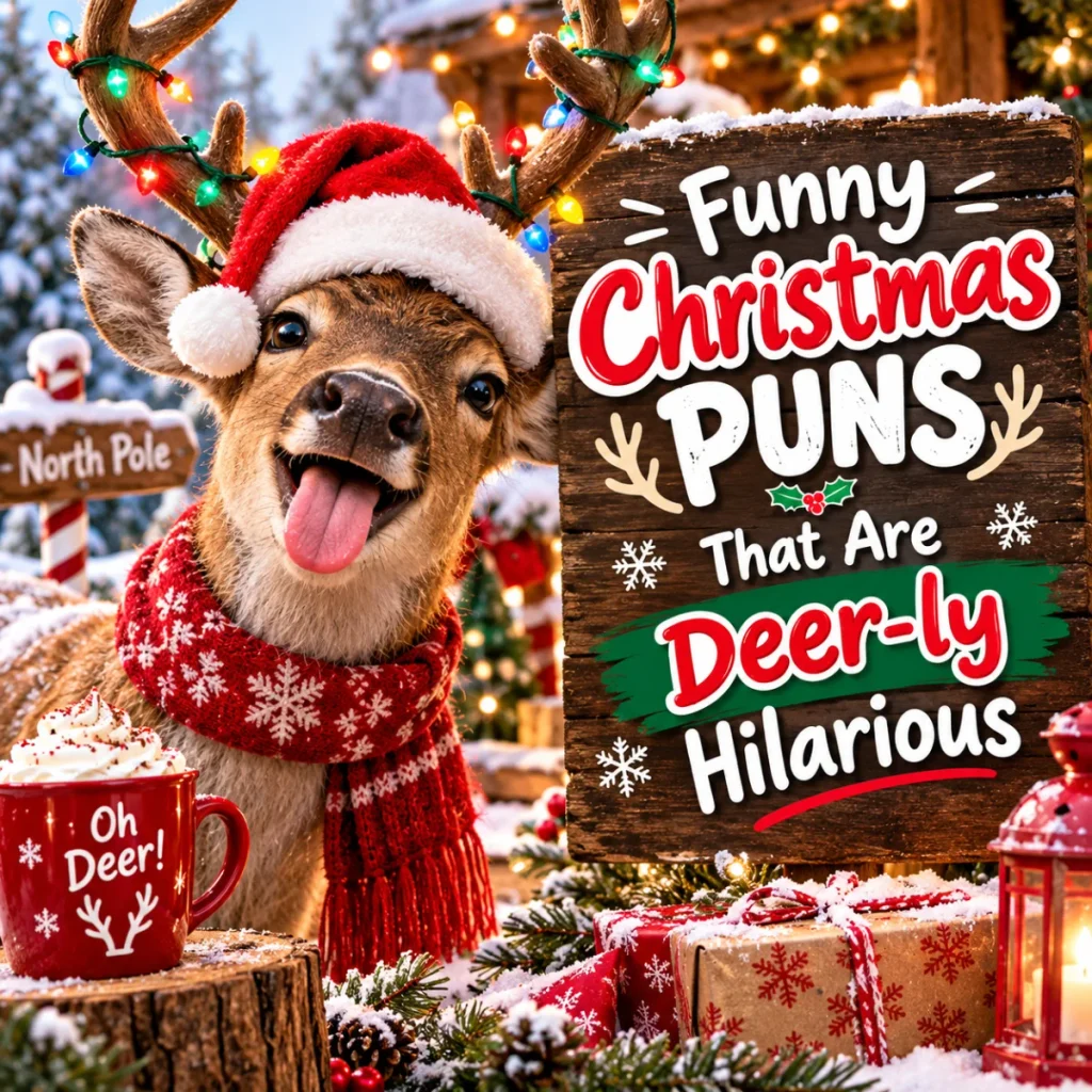 Funny Christmas Puns That Are Deer-ly Hilarious