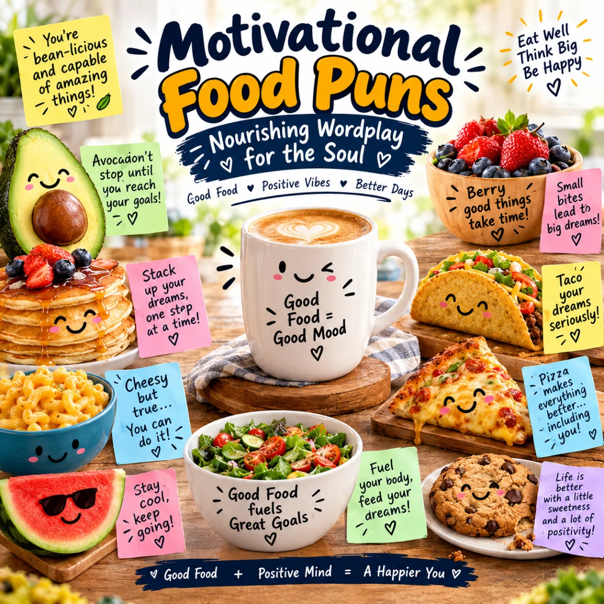 Motivational Food Puns Nourishing Wordplay for the Soul