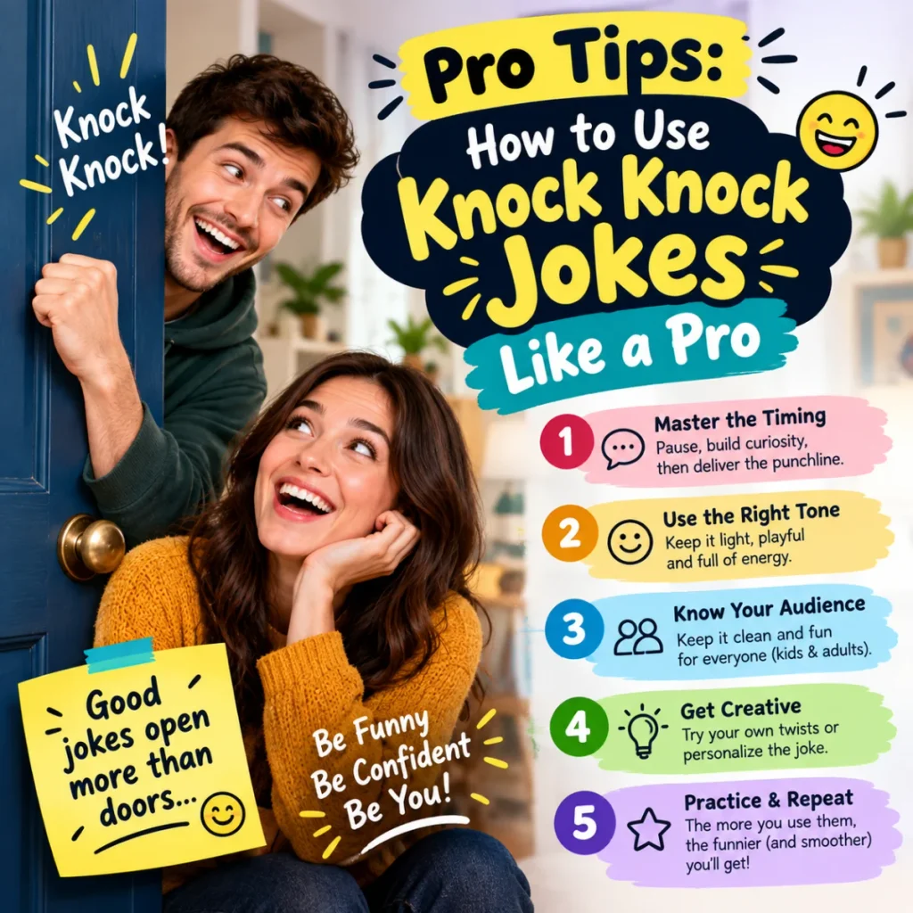 Pro Tips How to Use Knock Knock Jokes Like a Pro