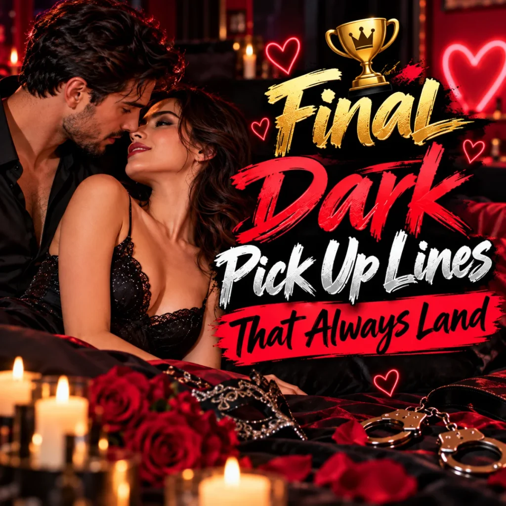 Final Dark Pick Up Lines That Always Land