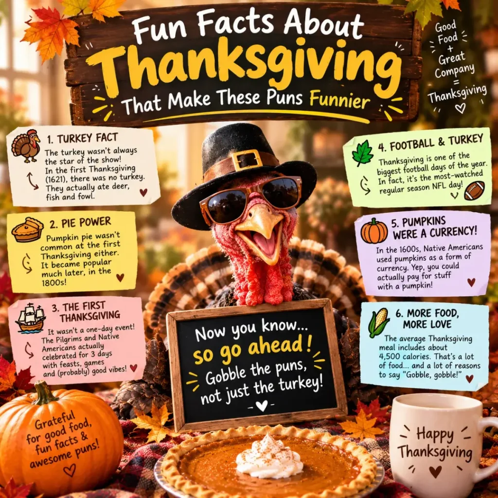 Fun Facts About Thanksgiving That Make These Puns Funnier
