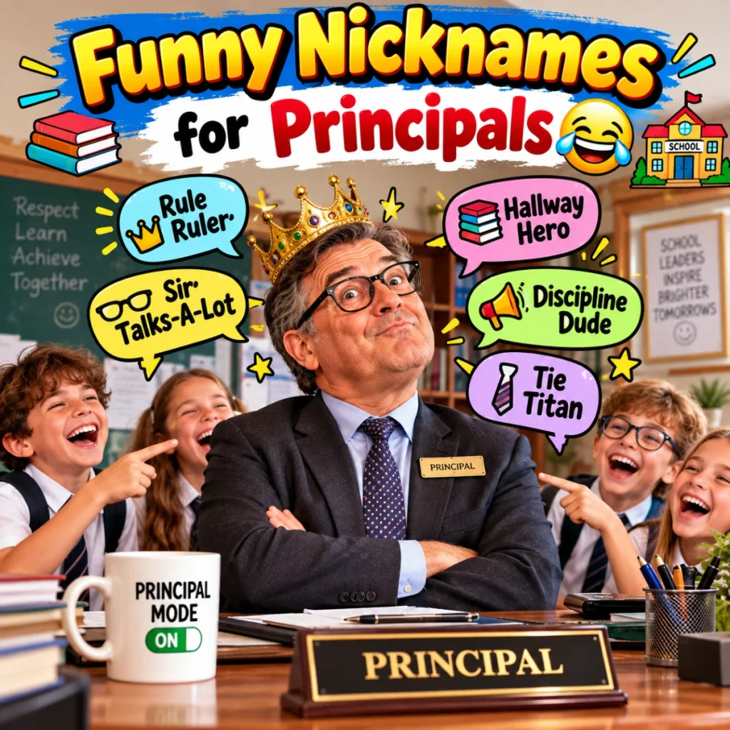 Funny Nicknames for Principals