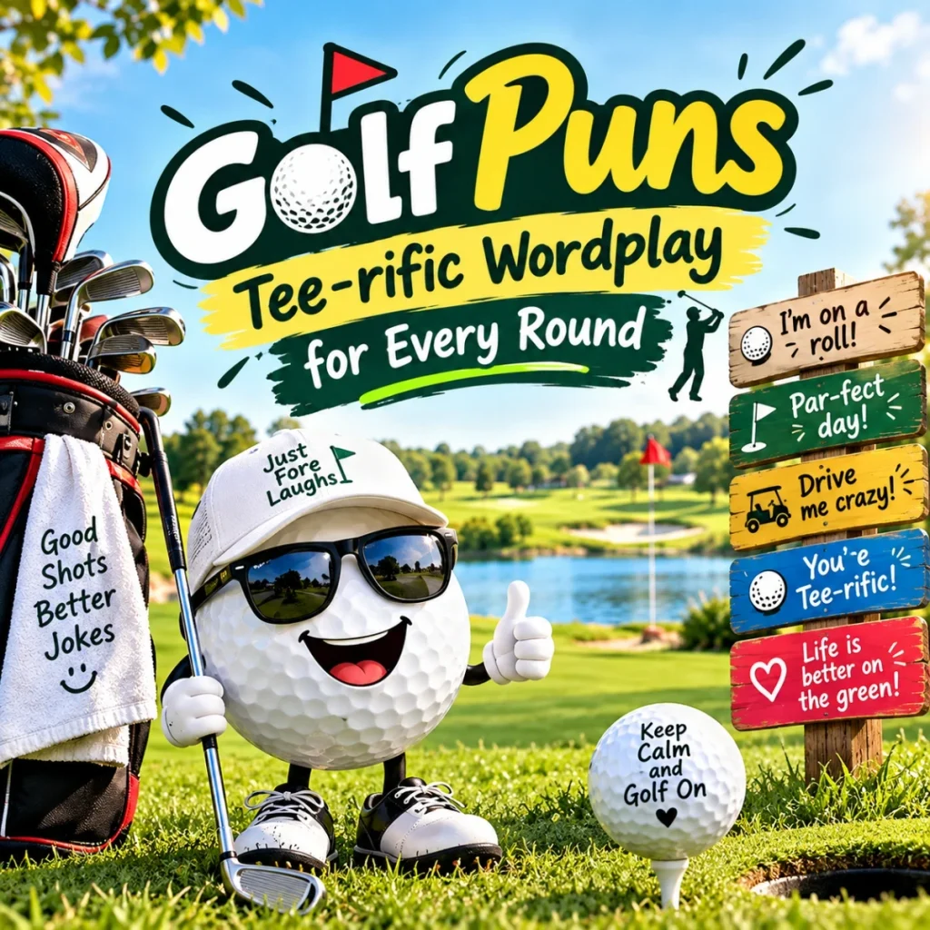 Golf Puns Tee-rific Wordplay for Every Round