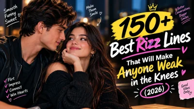 150+ Best Rizz Lines That Will Make Anyone Weak in the Knees (2026)