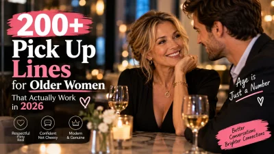 200+ Pick Up Lines for Older Women That Actually Work in 2026