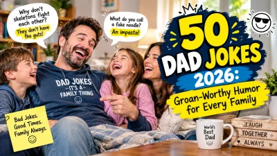 50 Dad Jokes 2026 Groan-Worthy Humor for Every Family