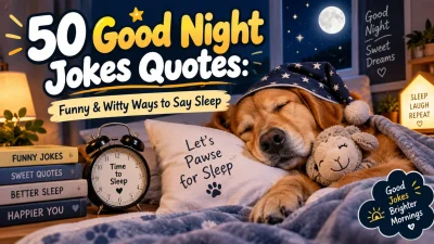 50 Good Night Jokes Quotes Funny & Witty Ways to Say Sleep