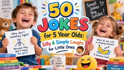 50 Jokes for 5 Year Olds Silly & Simple Laughs for Little Ones