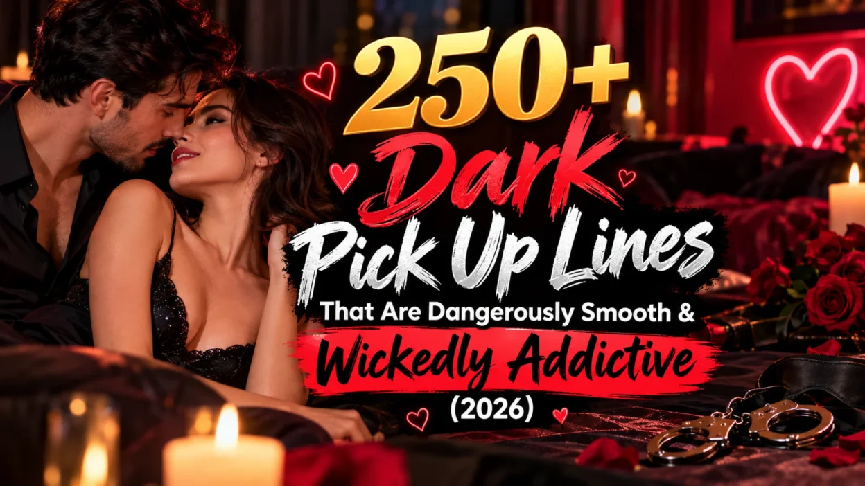 250+ Dark Pick Up Lines That Are Dangerously Smooth & Wickedly Addictive (2026)