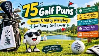 75 Golf Puns Funny & Witty Wordplay for Every Golf Lover