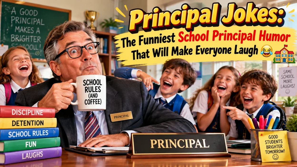 Principal Jokes The Funniest School Principal Humor That Will Make Everyone Laugh