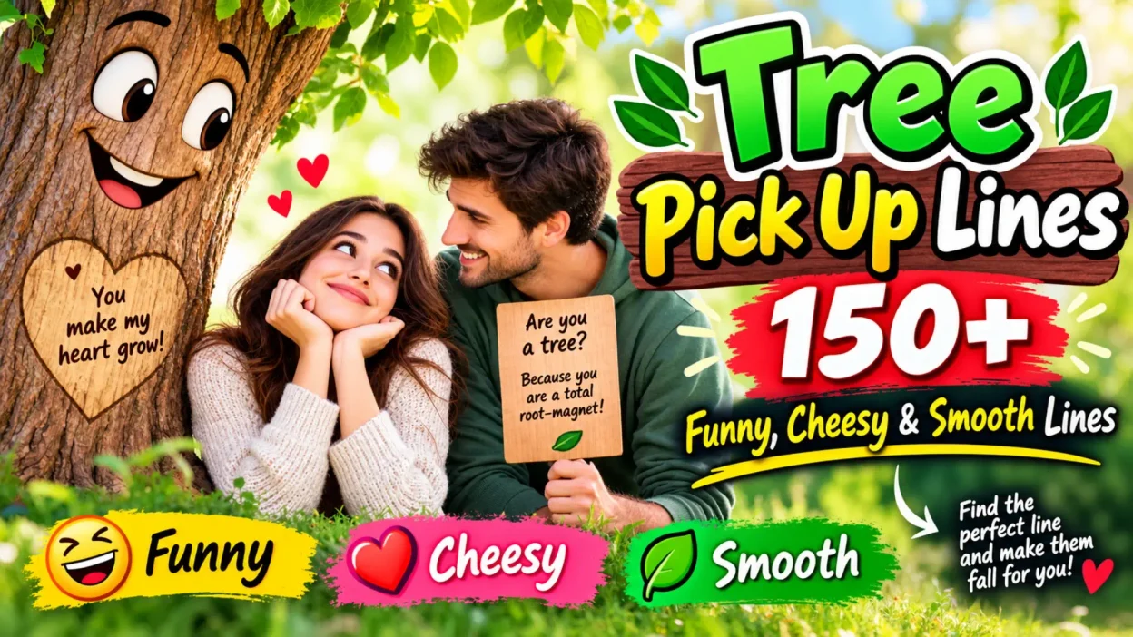 Tree Pick Up Lines 150 Funny, Cheesy & Smooth Lines