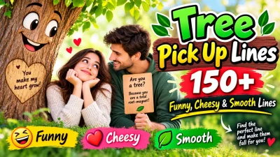 Tree Pick Up Lines 150 Funny, Cheesy & Smooth Lines